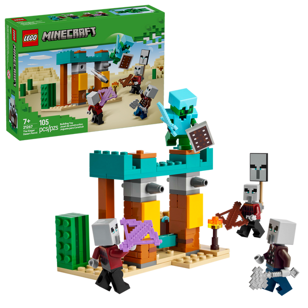LEGO Minecraft The Illager Desert Patrol Set 21267