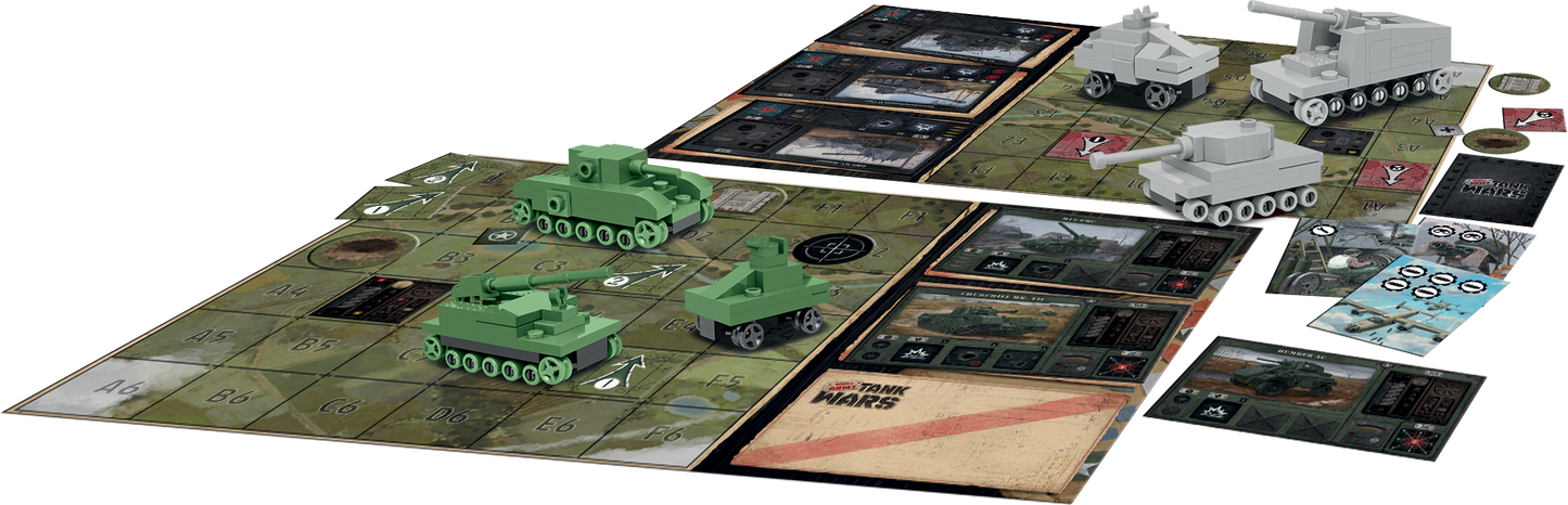 COBI Tank Wars Strategic board game #22104