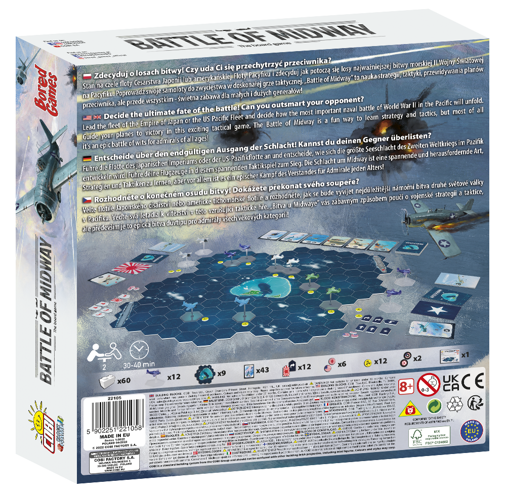 COBI Battle of Midway - board game #22105