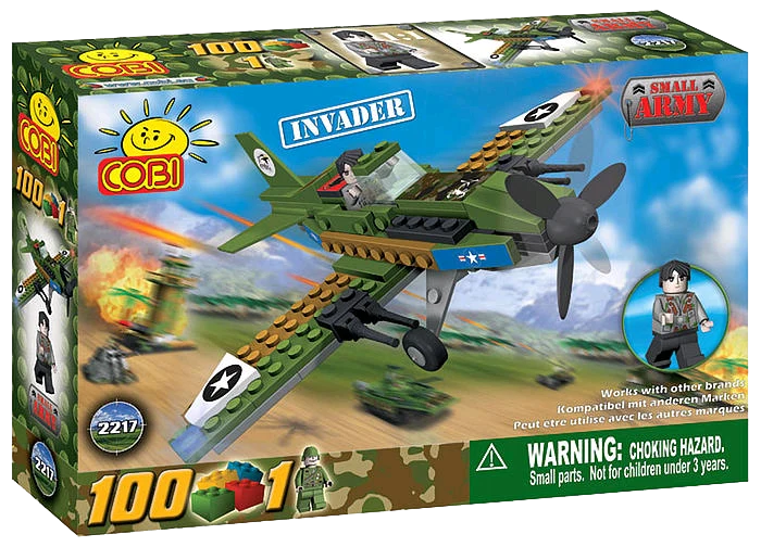 COBI 100 Piece Invader Plane #2217