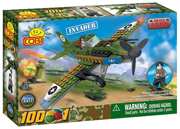COBI 100 Piece Invader Plane #2217