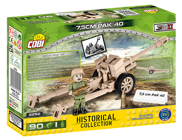 COBI 7,5 cm PaK 40 #2252