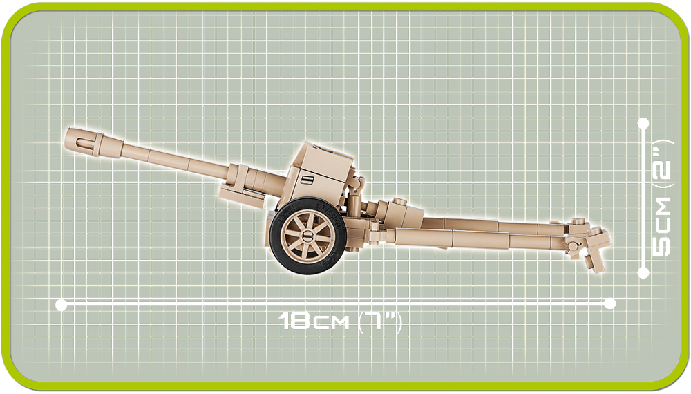 COBI 7,5 cm PaK 40 #2252