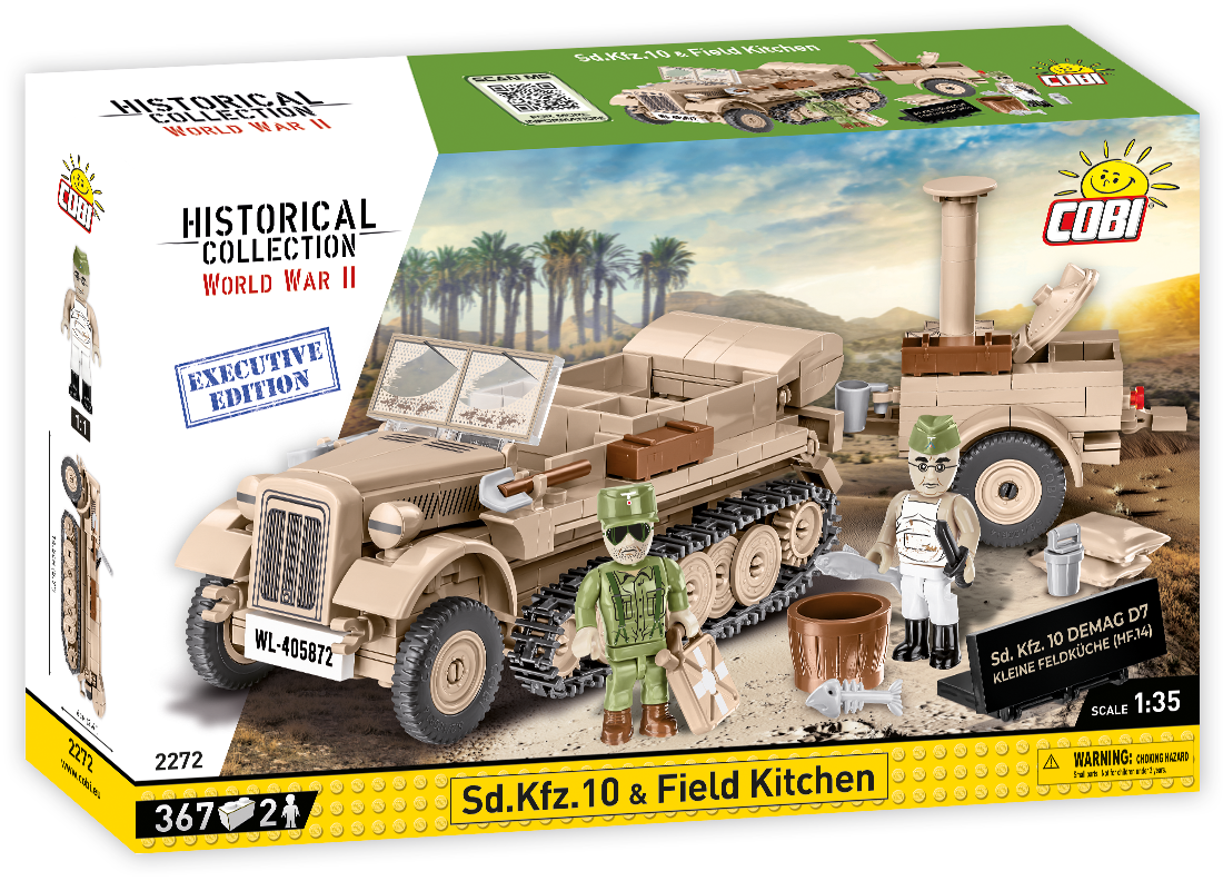 COBI Sd.Kfz 10 - Field Kitchen - Executive Edition #2272
