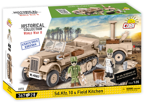 COBI Sd.Kfz 10 - Field Kitchen - Executive Edition #2272
