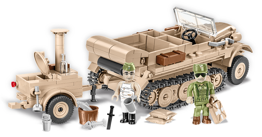 COBI Sd.Kfz 10 - Field Kitchen - Executive Edition #2272
