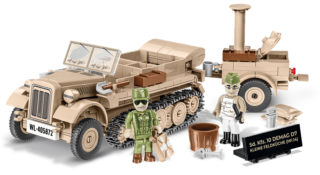 COBI Sd.Kfz 10 - Field Kitchen - Executive Edition #2272
