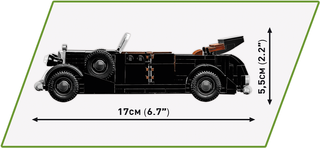 COBI German Staff Car TYPE 770 #2278