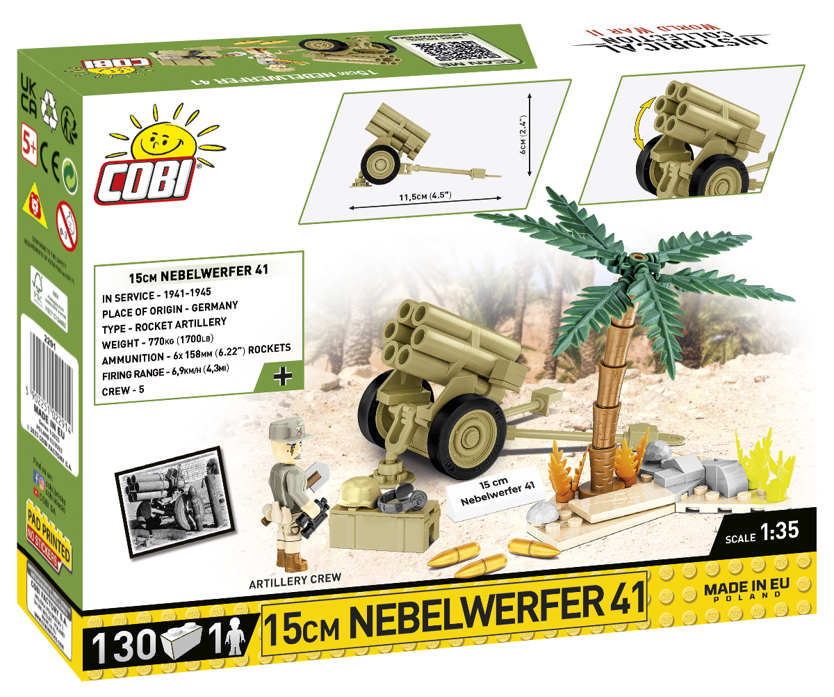 COBI 15 cm Nebelwerfer 41 Set 2291