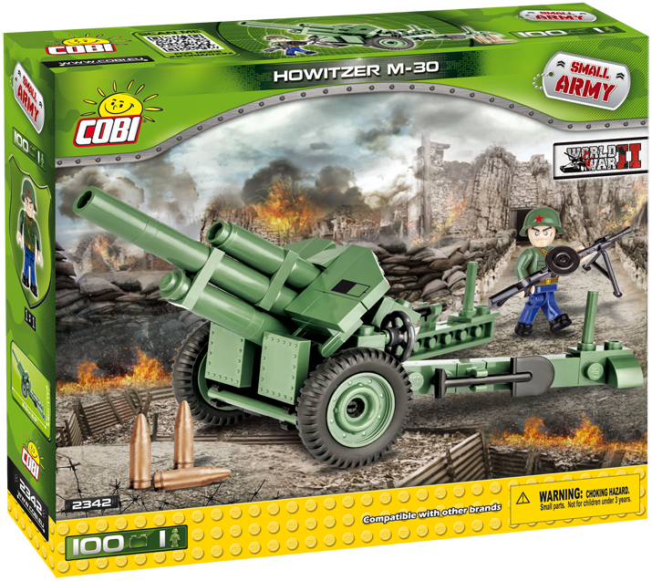 COBI SMALL ARMY HOWITZER M30 Set 2342