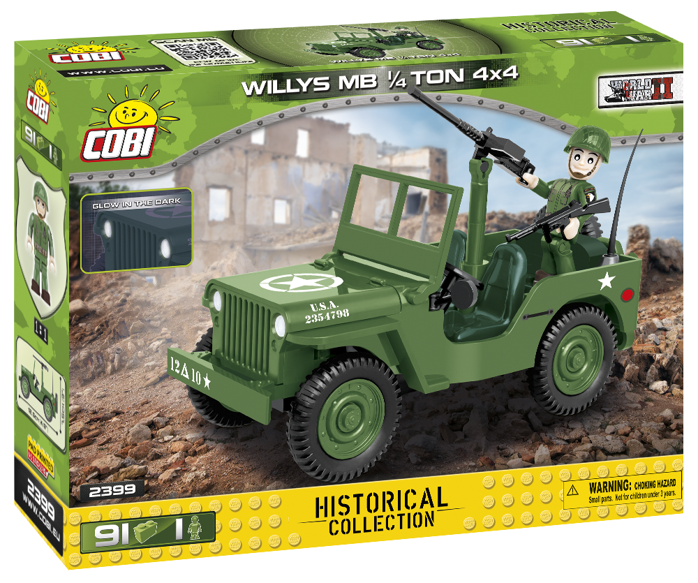 COBI Willys MB 1/4 Ton 4x4 #2399