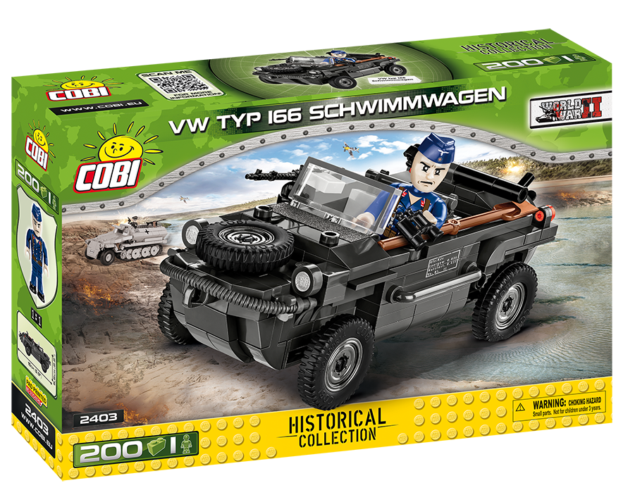 COBI VW Typ 166 Schwimmwagen #2403