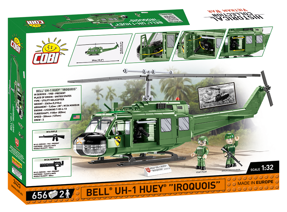 COBI Bell UH-1 Huey Iroquois #2423