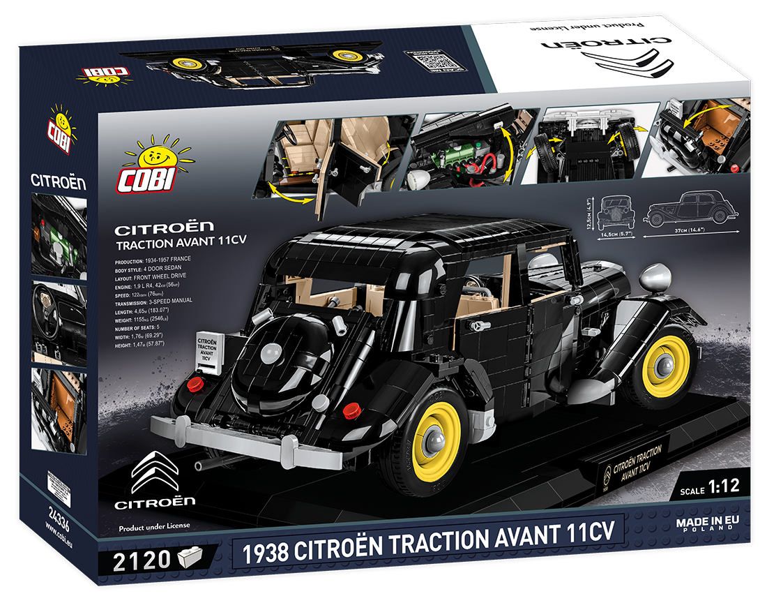 COBI Citroen Traction Avant 11CV 1938 - Executive Edition #24336