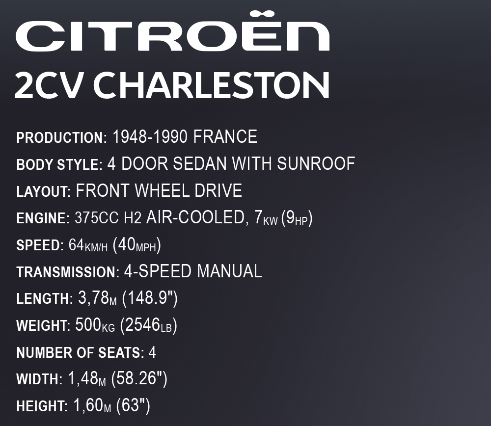 COBI Citroen 2CV Charleston - Executive Edition #24340