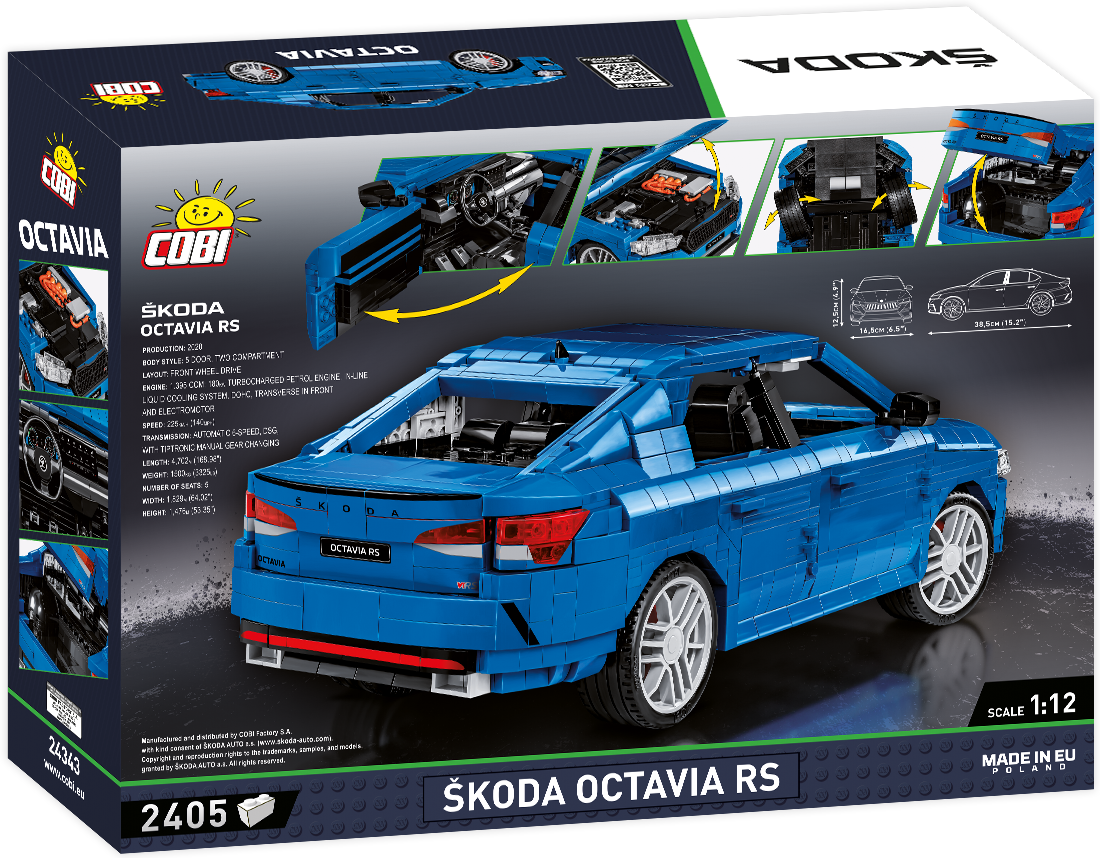 COBI Škoda Octavia RS Set 24343