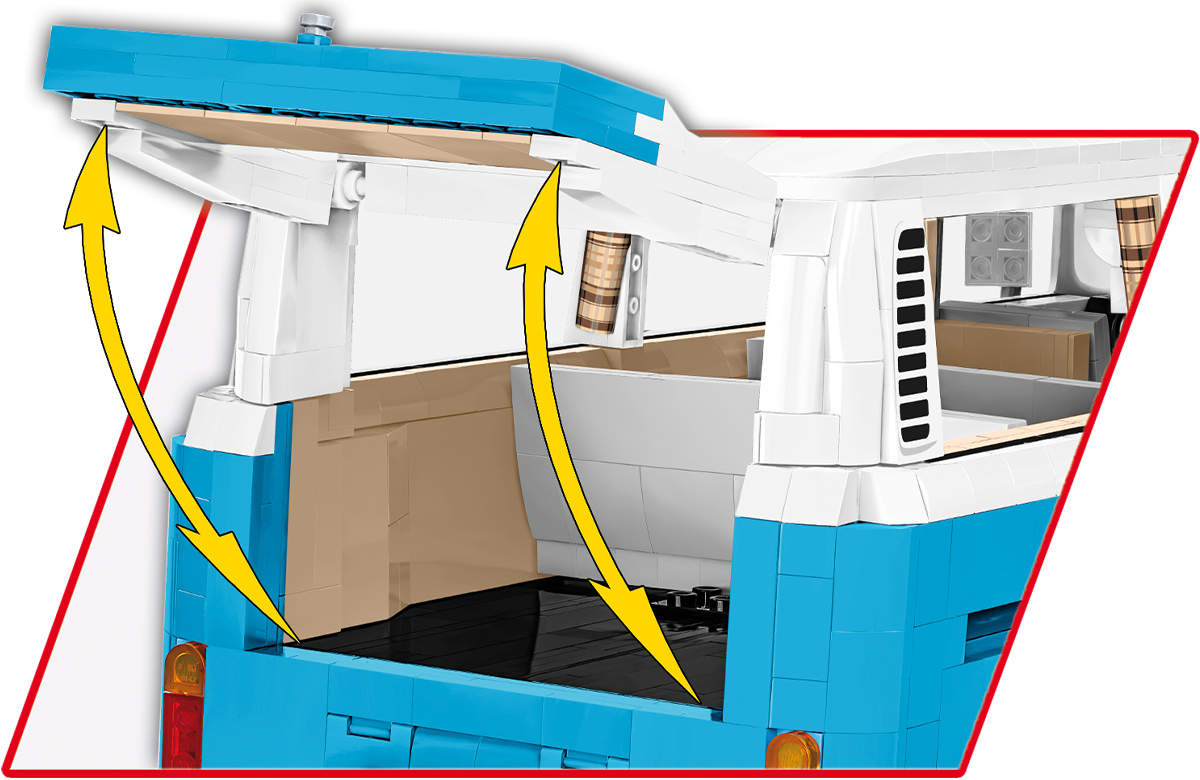 COBI Volkswagen T2b Bus Set 24362