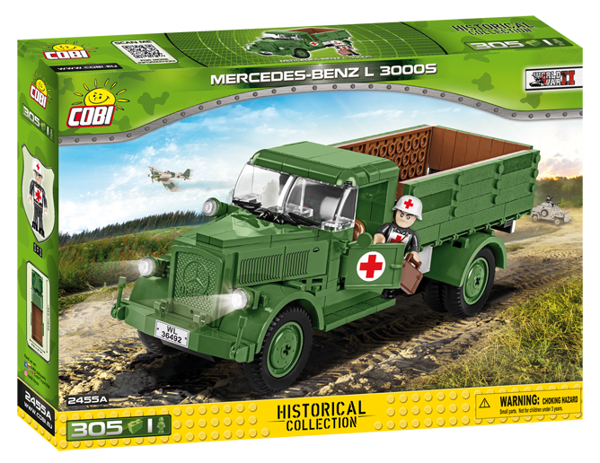 COBI Mercedes Benz L 3000 S Truck #2455A