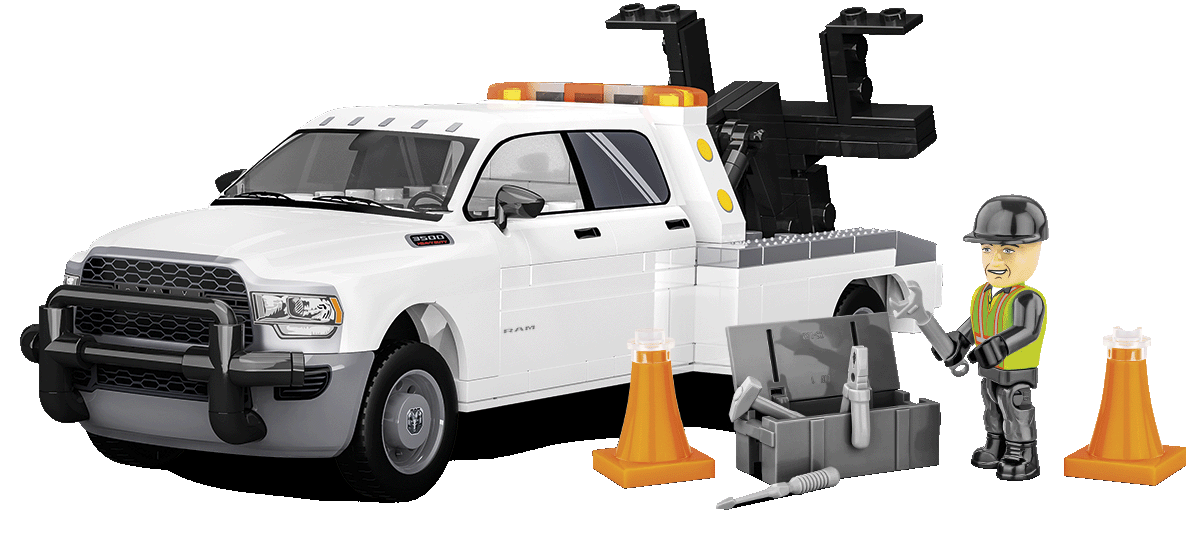 COBI RAM 3500 - Wrecker Tow Truck Set 24611