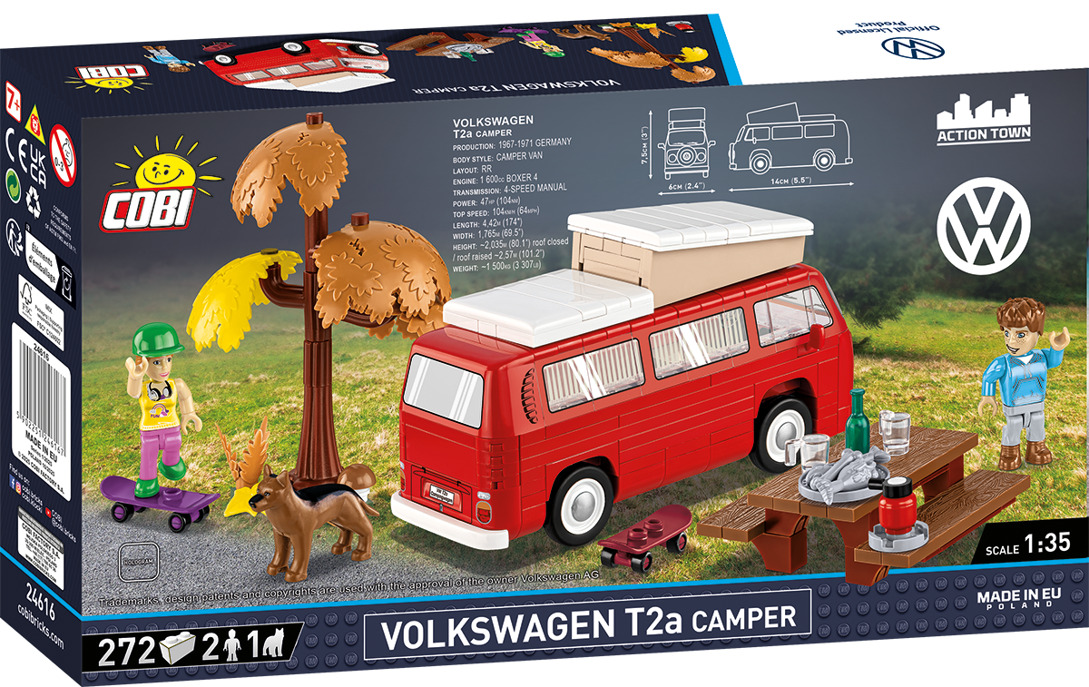 COBI Volkswagen T2a Camper Set 24616