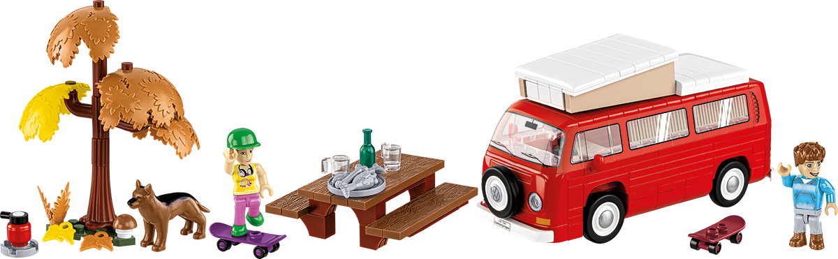 COBI Volkswagen T2a Camper Set 24616