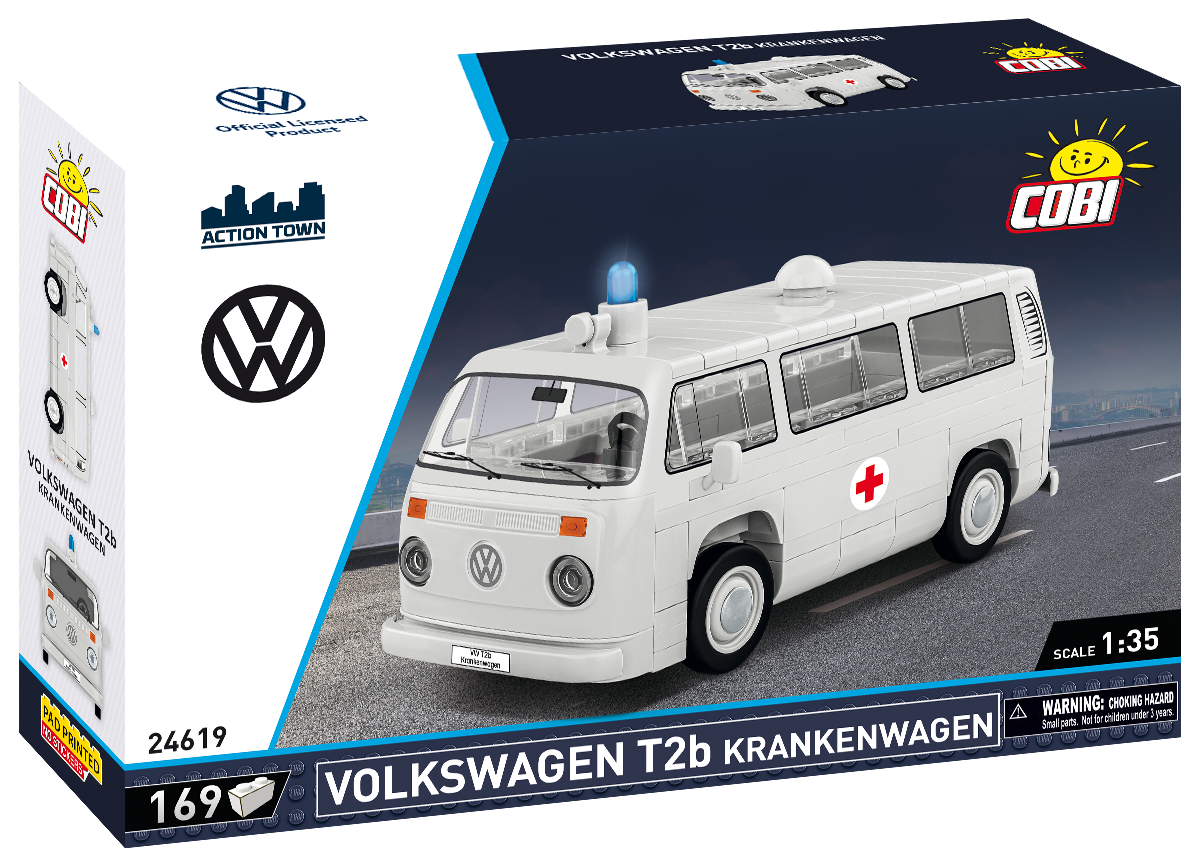 COBI Volkswagen T2b Krankenwagen Set 24619