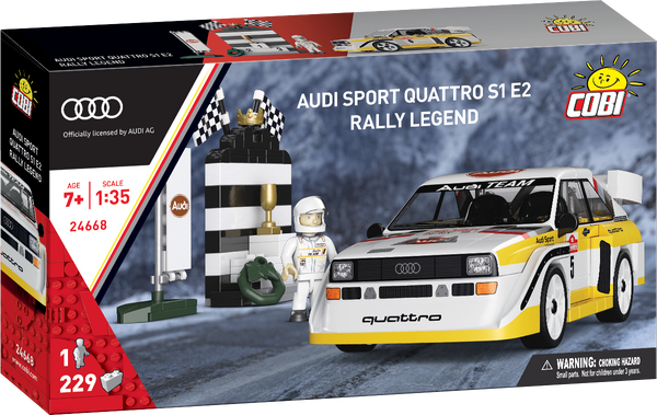 COBI Audi Sport Quattro S1 E2 Rally Legend Set 24668