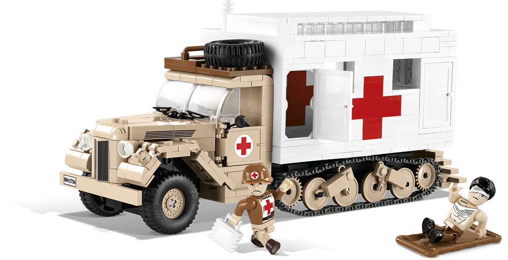 COBI Ford V3000S Maultier Ambulance #2518