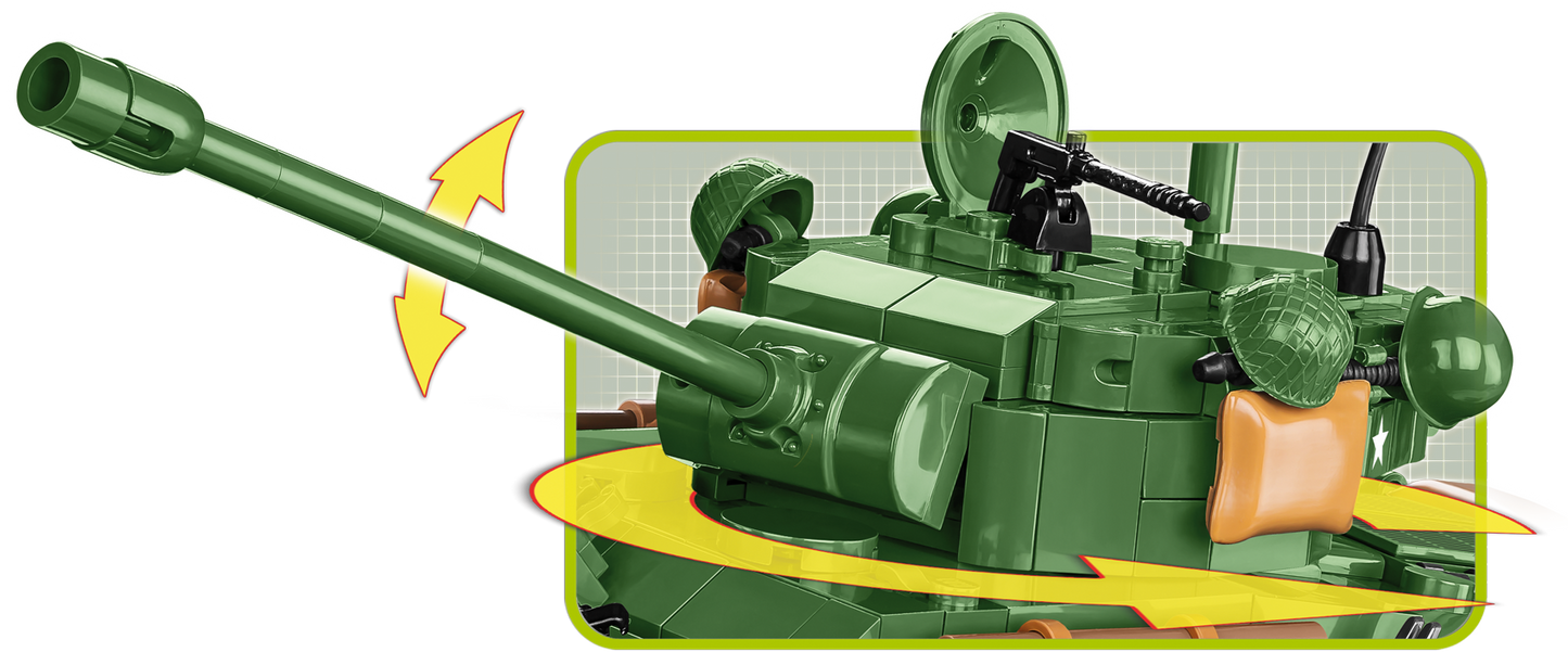 COBI M4A3E8 Sherman Easy Eight #2533
