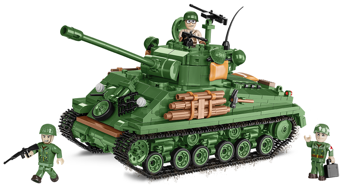 COBI M4A3E8 Sherman Easy Eight #2533