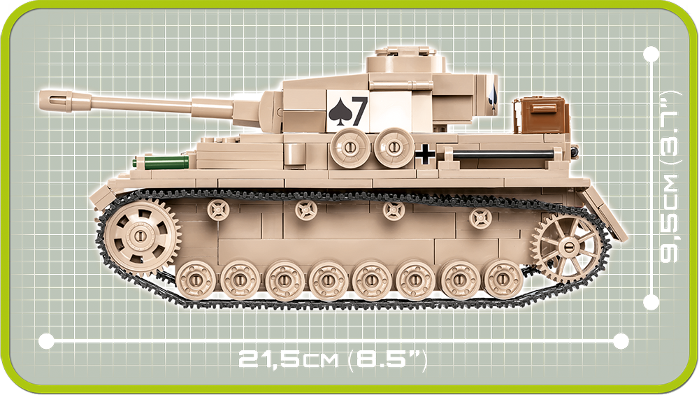 COBI Panzer IV Ausf.G Set 2546