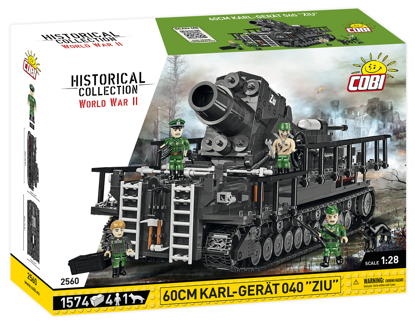 COBI 60 cm Karl-Gerät 040 ZIU #2560