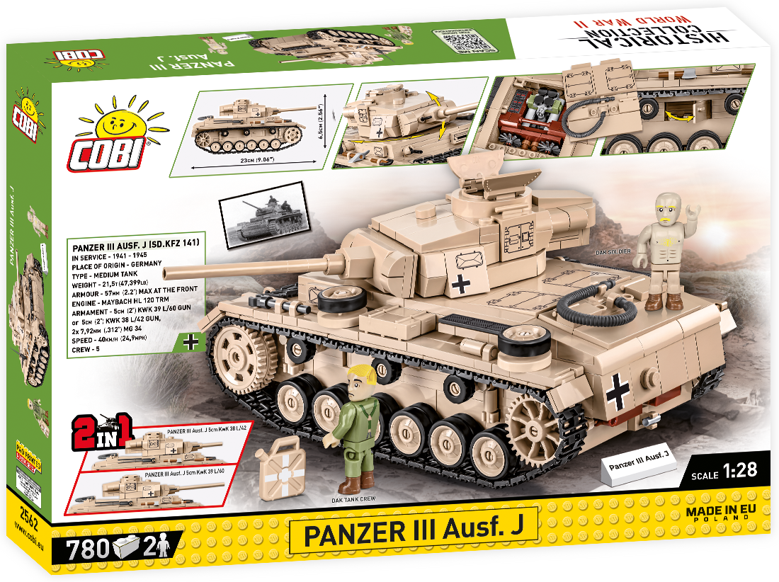 COBI Panzer III Ausf. J #2562