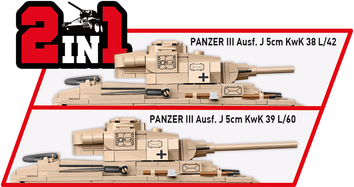 COBI Panzer III Ausf. J #2562