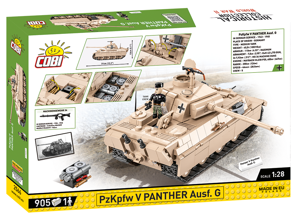 COBI PzKpfw V Panther Ausf. G #2566