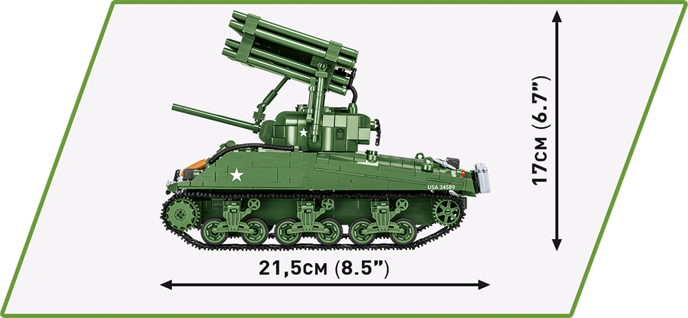 COBI M4A3 Sherman & T34 Calliope - Executive Editon #2569