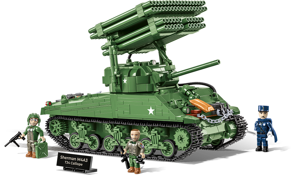 COBI M4A3 Sherman & T34 Calliope - Executive Editon #2569