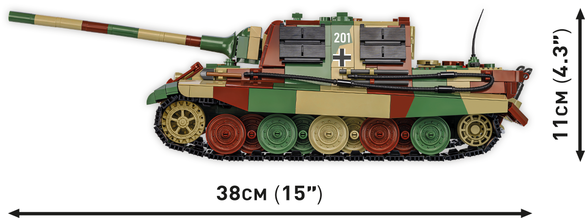 COBI Sd.Kfz. 186 - Jagdtiger #2580