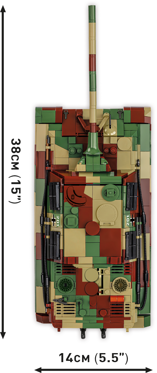 COBI Sd.Kfz. 186 - Jagdtiger #2580