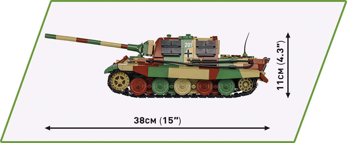 COBI Sd.Kfz. 186 - Jagdtiger #2580