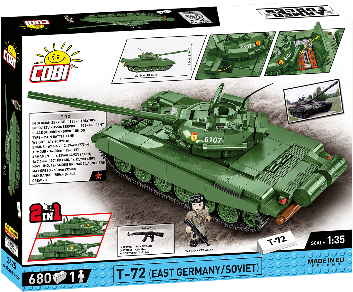 COBI T-72 (East Germany/Soviet) #2625