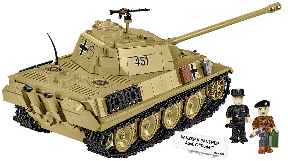 COBI Panzer V Panther Ausf. G "Pudel" Set 2655