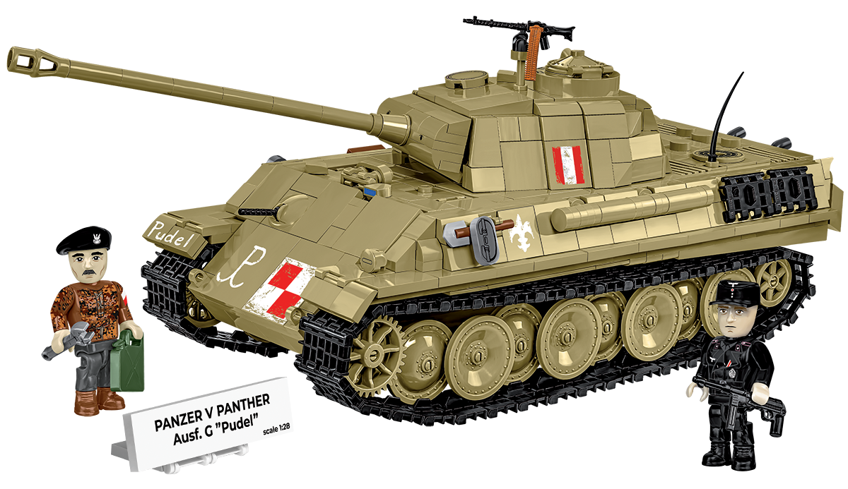 COBI Panzer V Panther Ausf. G "Pudel" Set 2655