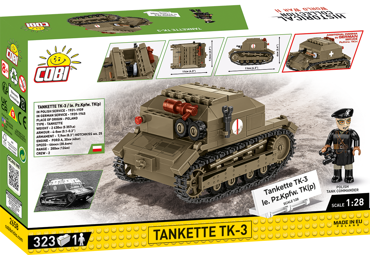 COBI Tankette TK-3 Set 2658