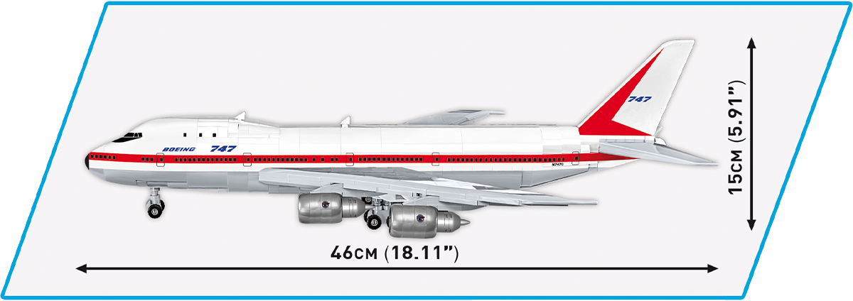 COBI Boeing 747 First Flight 1969 #26609