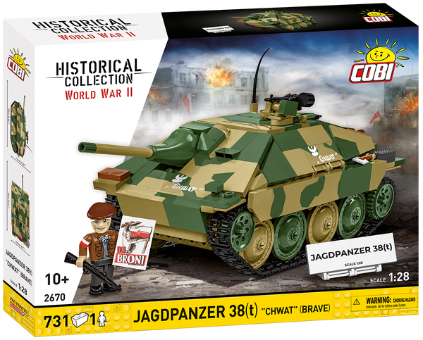 COBI Jagdpanzer 38(t) "Chwat" (Brave) Set 2670