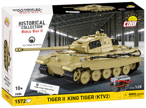COBI Tiger II King Tiger (KTV2) Set 2686