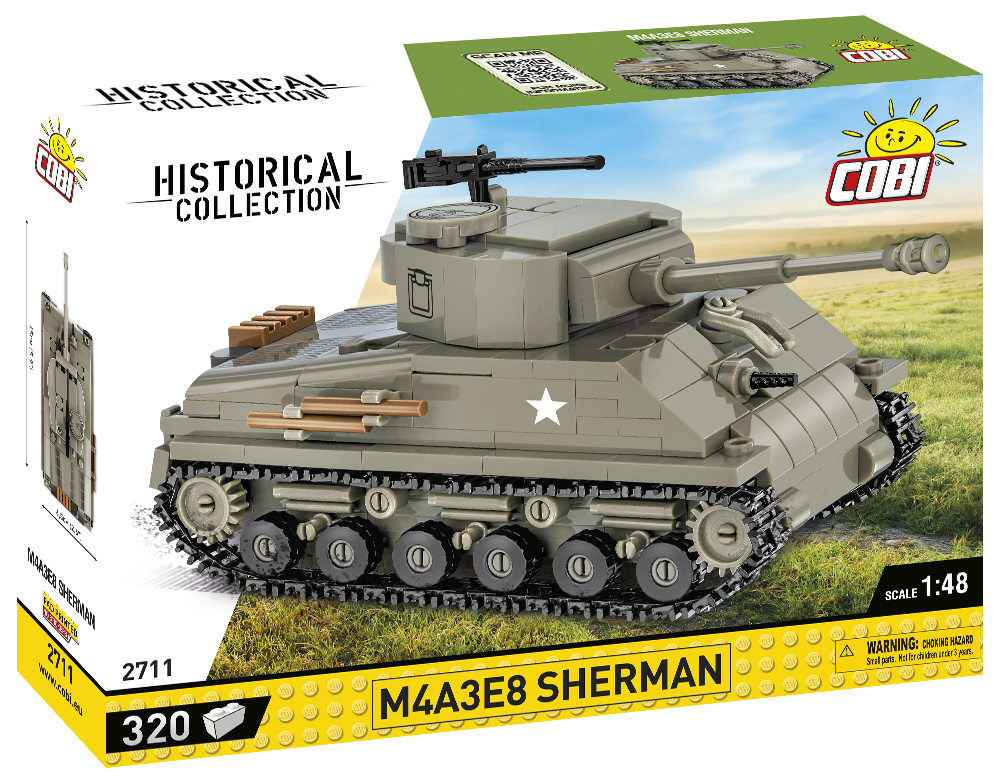 COBI M4A3E8 Sherman #2711