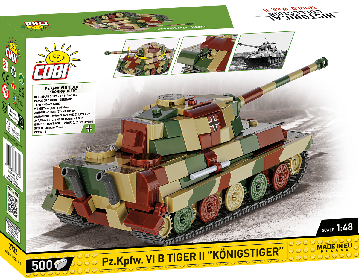 COBI Pz.Kpfw. VI B Tiger II Königstiger Set 2732