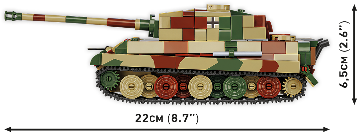 COBI Pz.Kpfw. VI B Tiger II Königstiger Set 2732